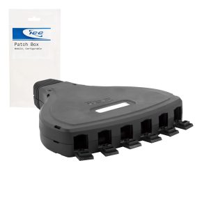 ICC 6 Port Keystone Jack Support-0