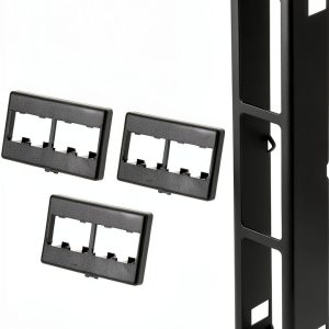 Panduit Fiber Optic Patch Panel Black-0