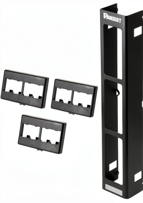 Panduit Fiber Optic Patch Panel Black-0